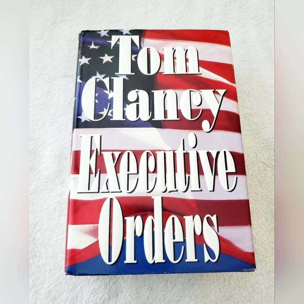 BOGO Tom Clancy's Executive Orders Hardcover Book